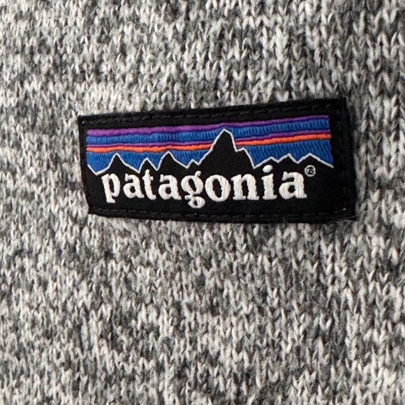 Patagonia Heathered Gray Knit Sweater - Picture 2 of 6